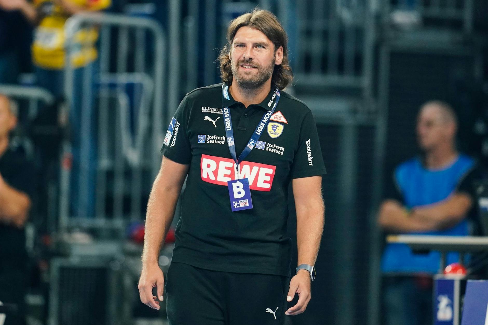 Holte mit den Rhein-Neckar Löwen den nächsten Sieg: Trainer Sebastian Hinze.
