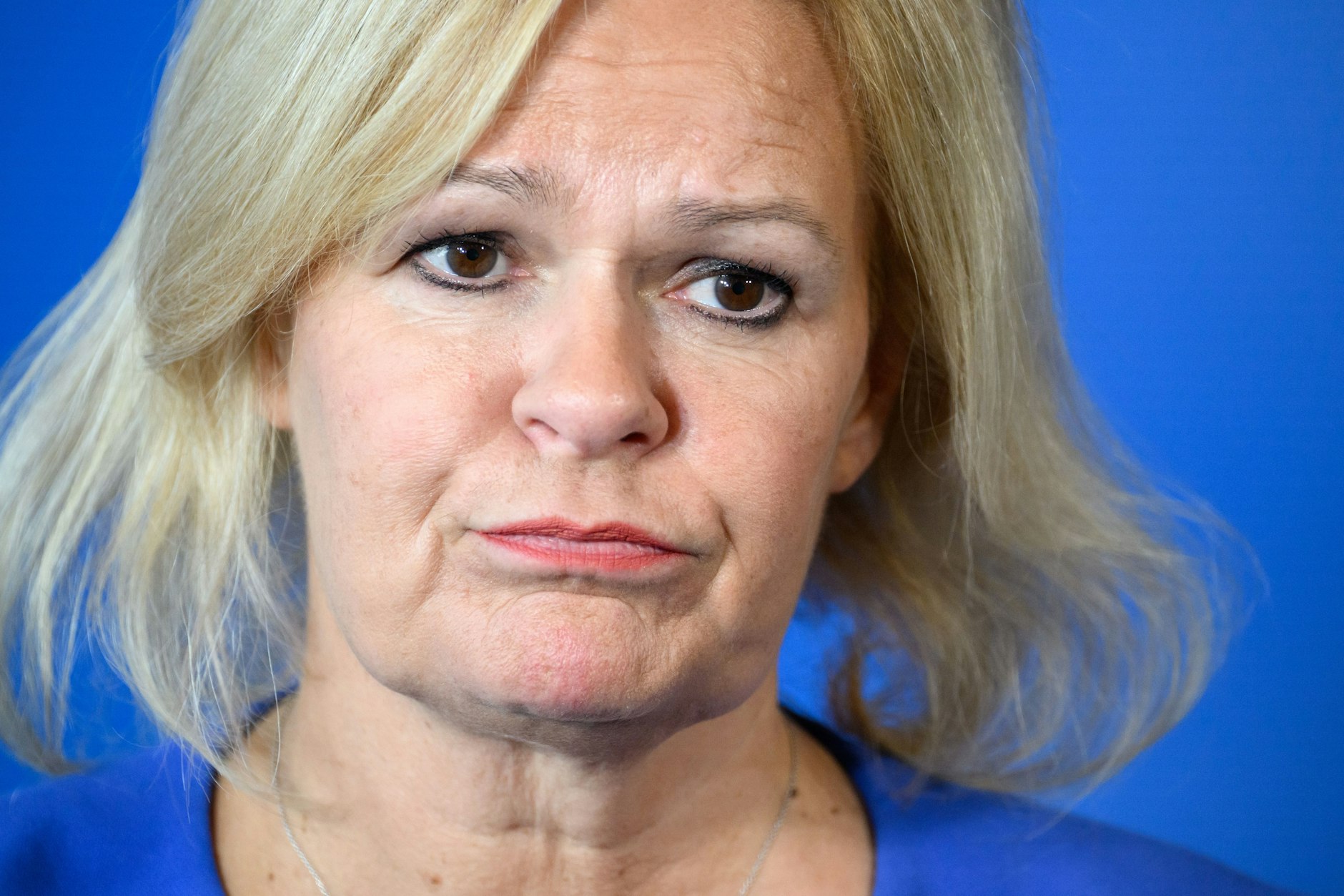 Bundesinnenministerin Nancy Faeser (SPD)