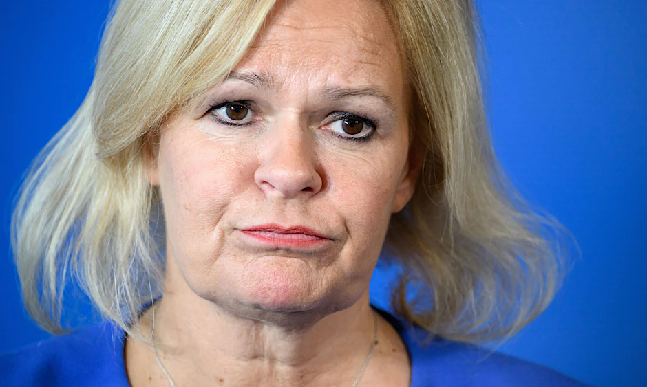 Bundesinnenministerin Nancy Faeser (SPD)