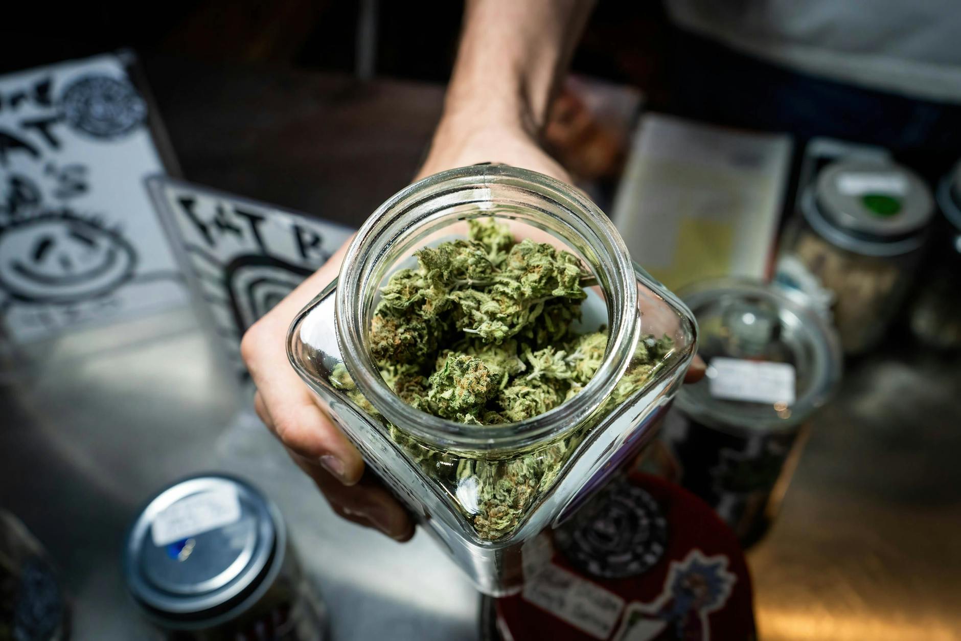 Cannabisverkauf in Thailand