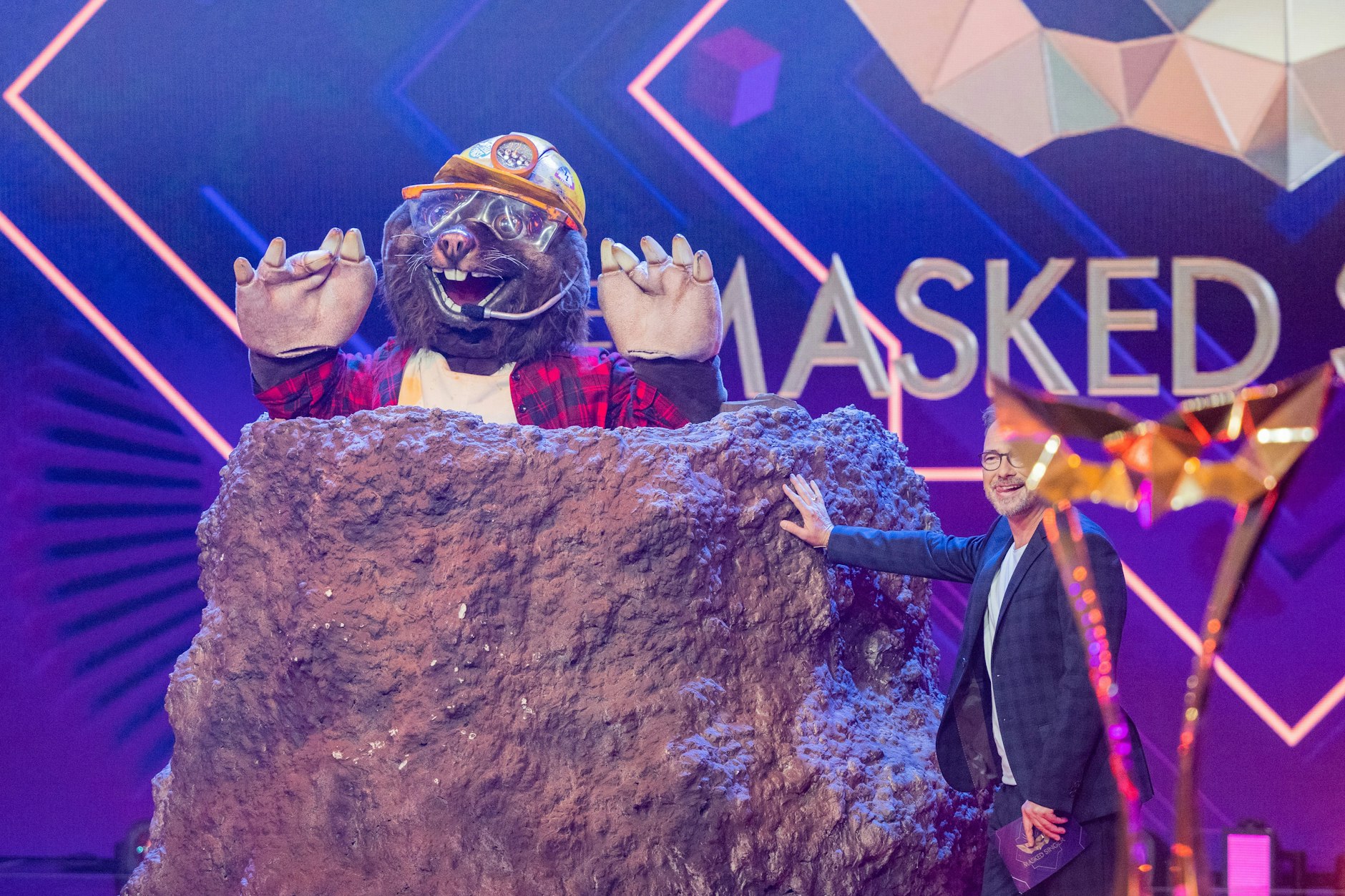Der Maulwurf überzeugt bei The Masked Singer nicht nur mit Niedlichkeit, sondern auch mit Gesang!