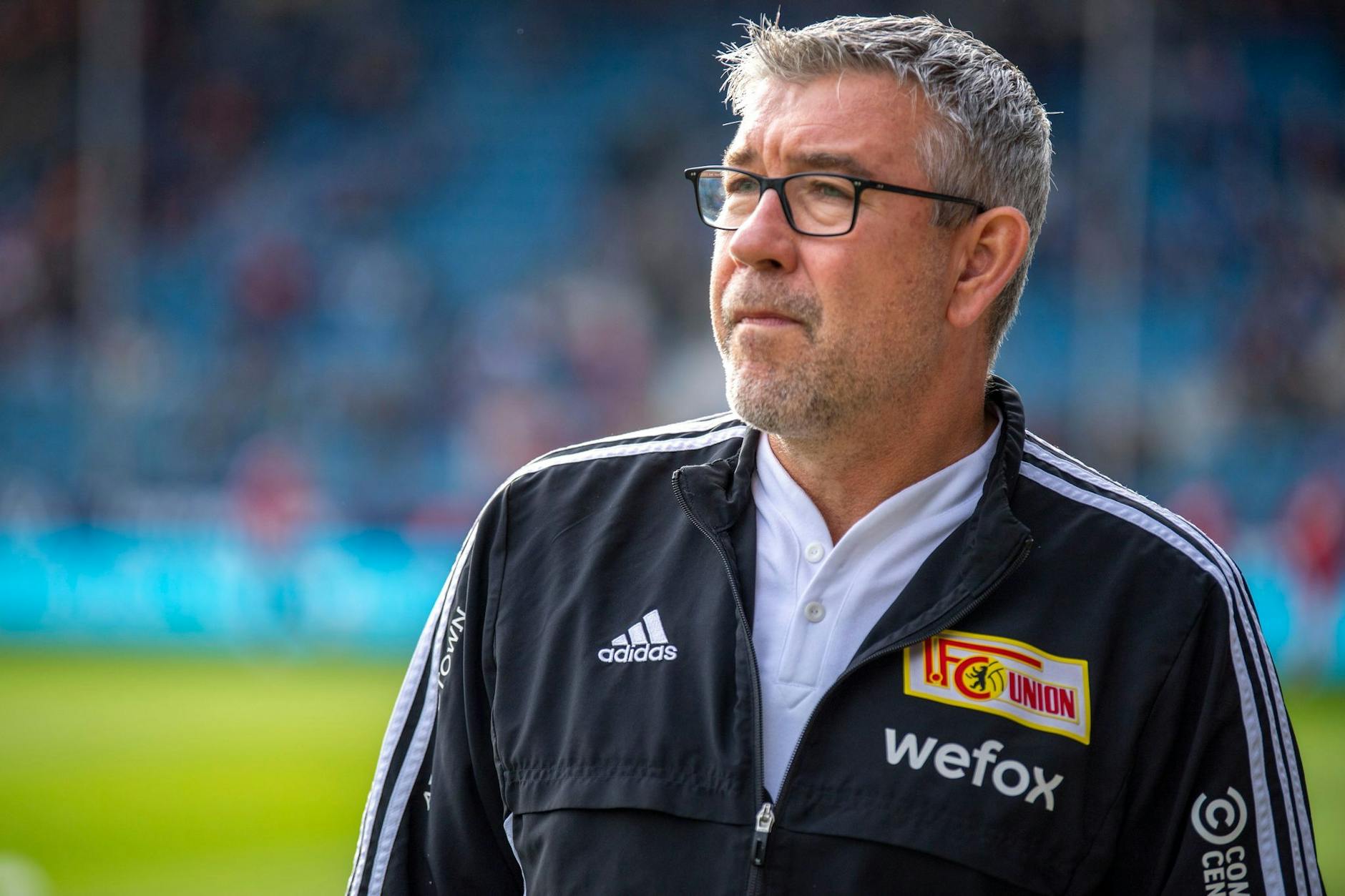 ARCHIV - Berlins Trainer Urs Fischer will auch nach Abpfiff gegen Borussia Gladbach an der Tabellenspitze bleiben. Agentur GmbH/dpa