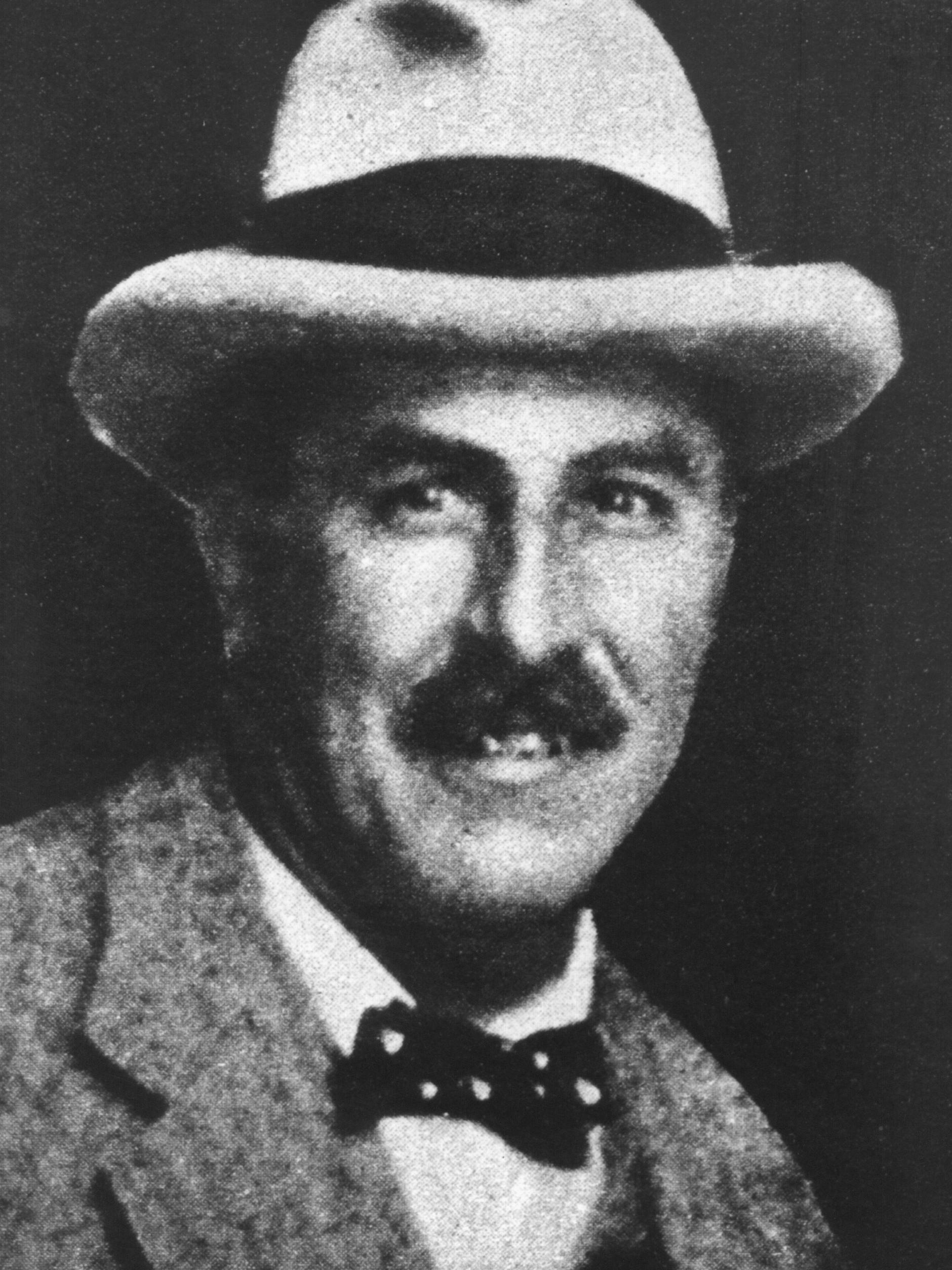 Der britische Archäologe Howard Carter. 