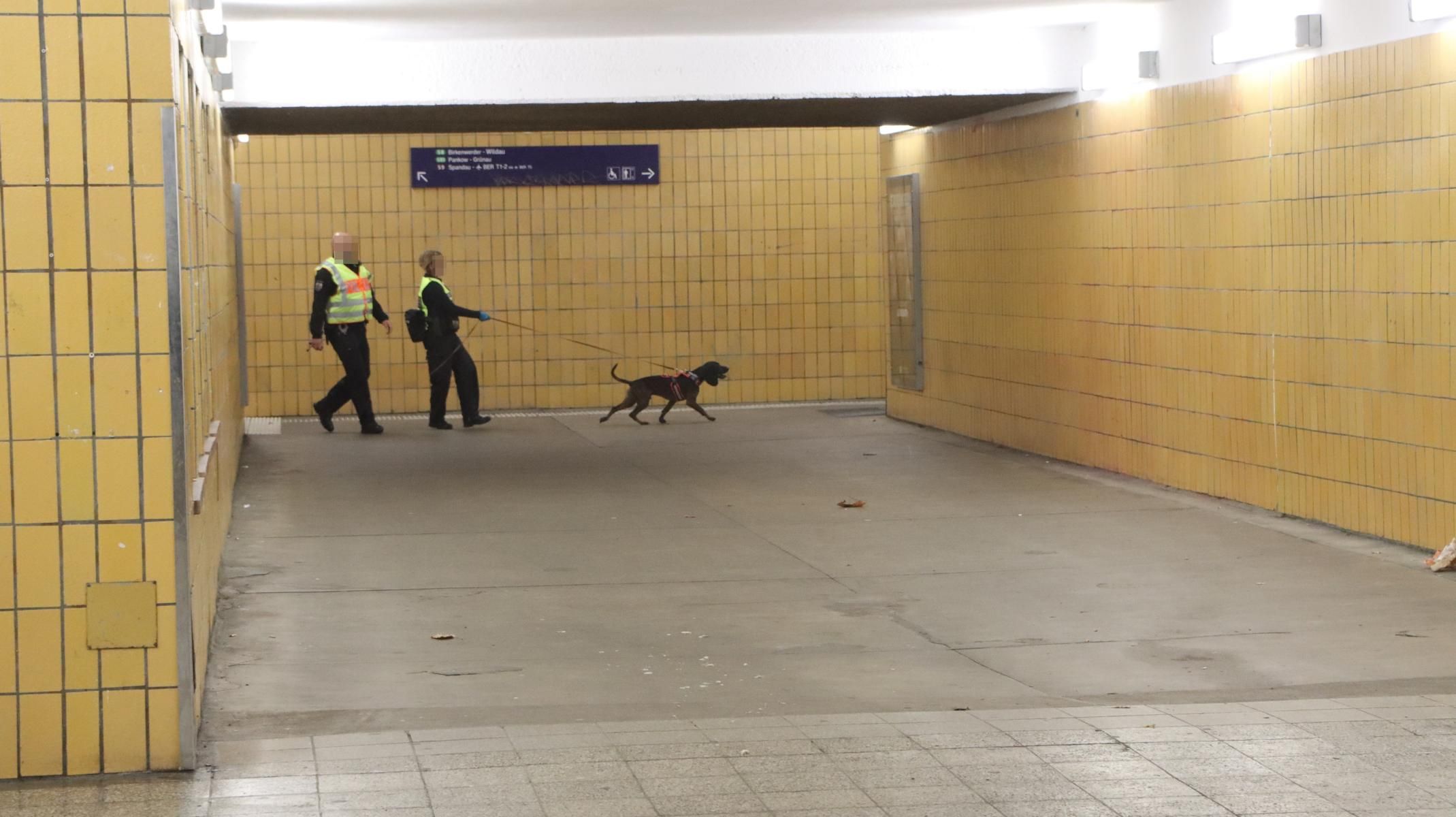 Blutige Messerstecherei in Treptow: Täter entkam vermutlich mit der S-Bahn, wurde nicht gefasst!