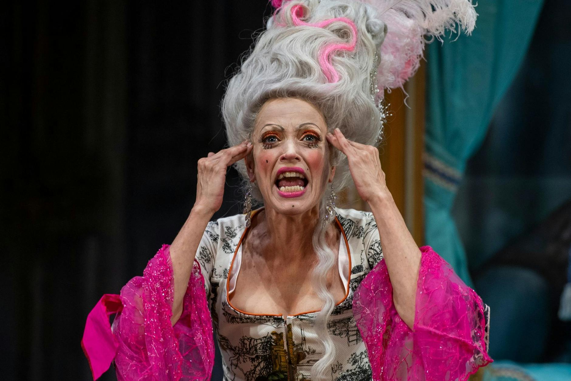PRODUKTION - Anna Thalbach spielt die Titelrolle in «Marie Antoinette oder: Kuchen für alle!» in Berlin.
