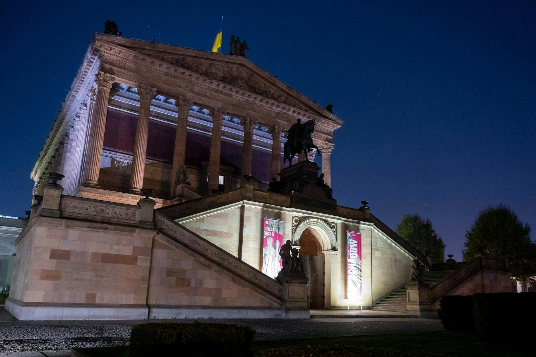 Blick auf die Alte Nationalgalerie.
