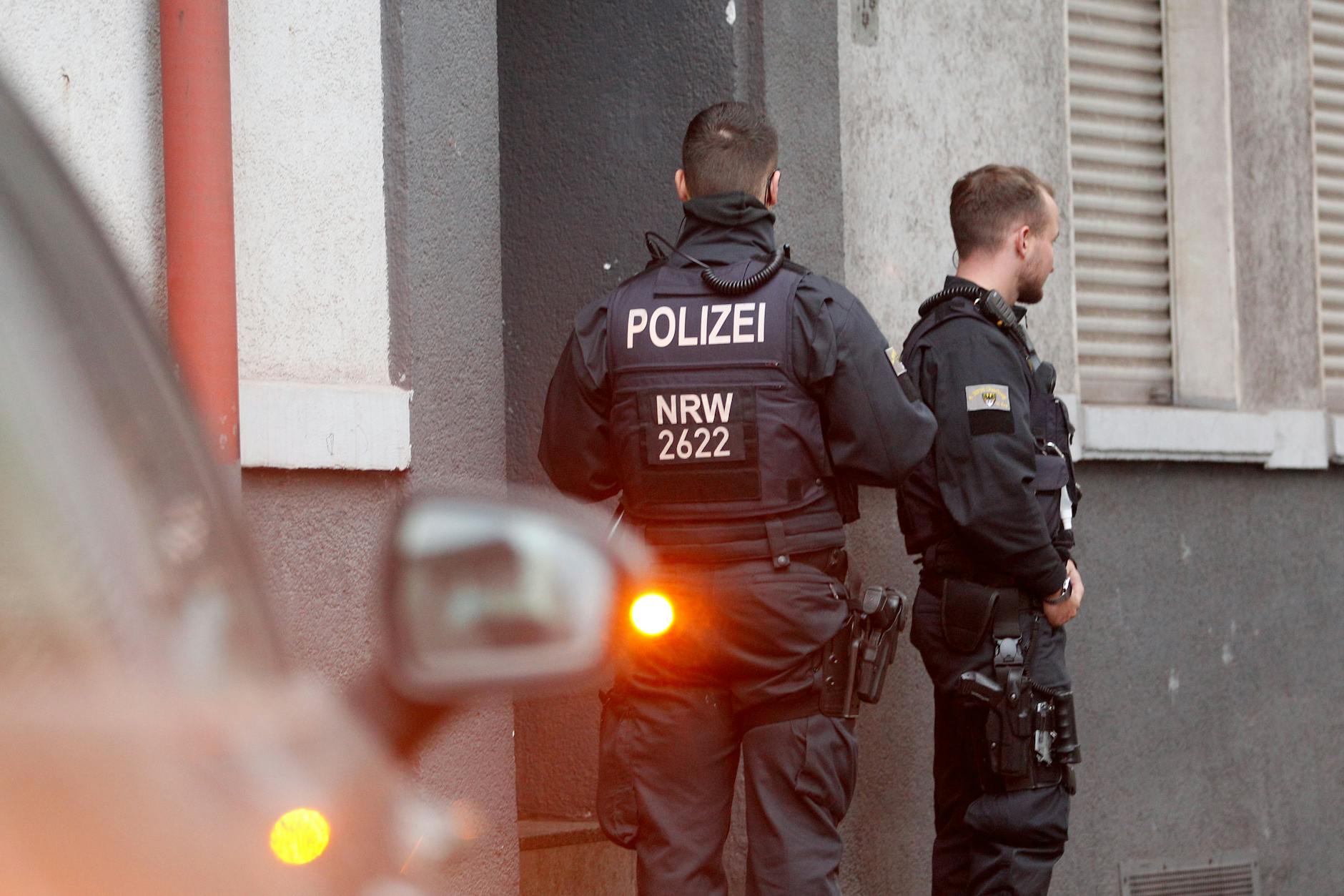 Polizisten im Einsatz (Symbolbild)