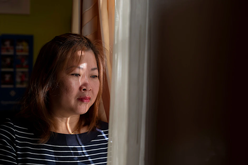 Thi Thai Hoang in ihrer Wohnung