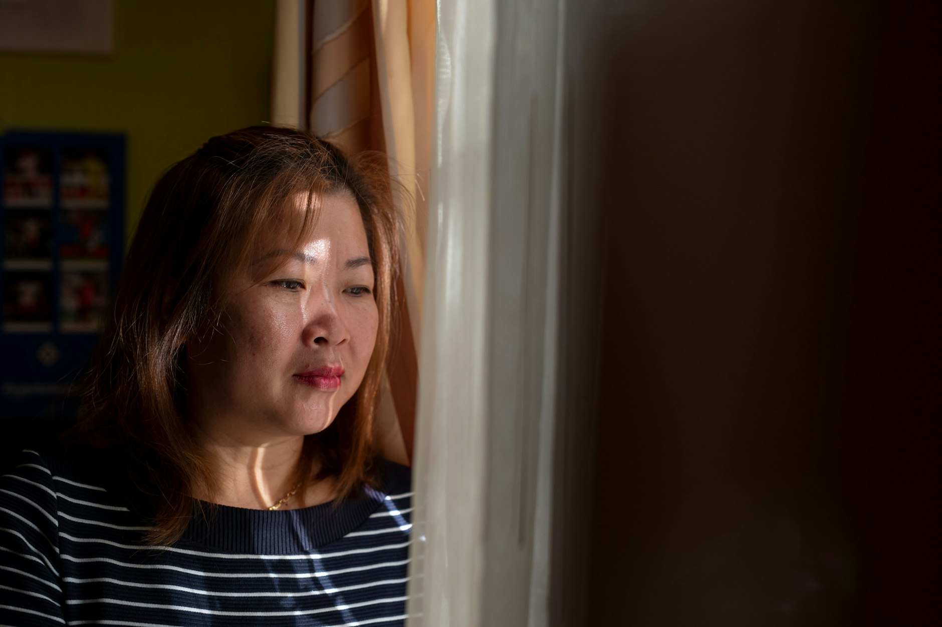 Thi Thai Hoang in ihrer Wohnung