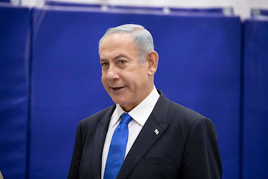 Benjamin Netanjahu, Vorsitzender der Likud-Partei&nbsp;