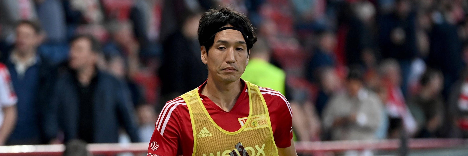 Enttäuscht: Genki Haraguchi (31), Mittelfeldspieler des 1. FC Union, wird nicht für Japan bei der WM in Katar dabei sein.