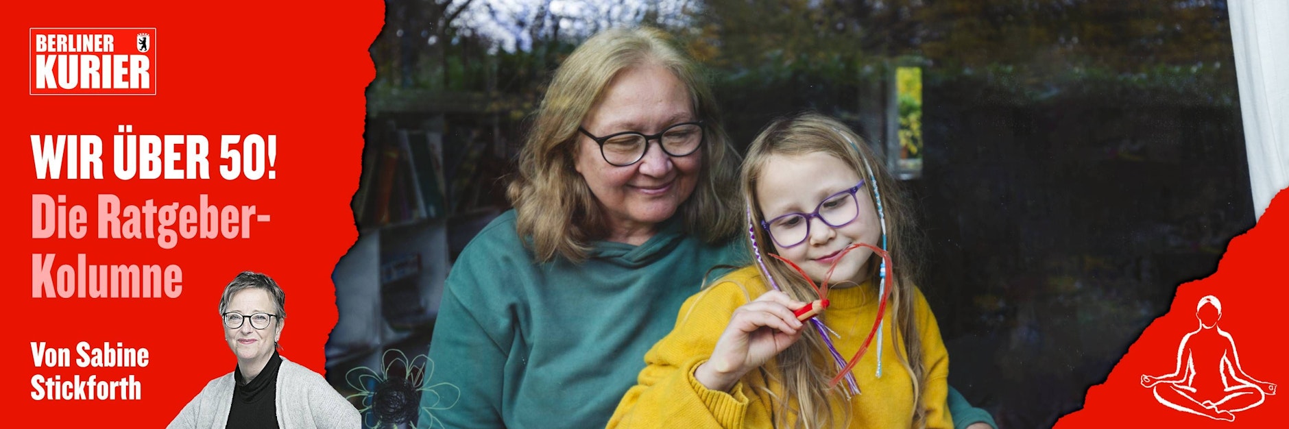Ein schöner Moment  der Erinnerung an Oma und Enkelin (Symbolbild)