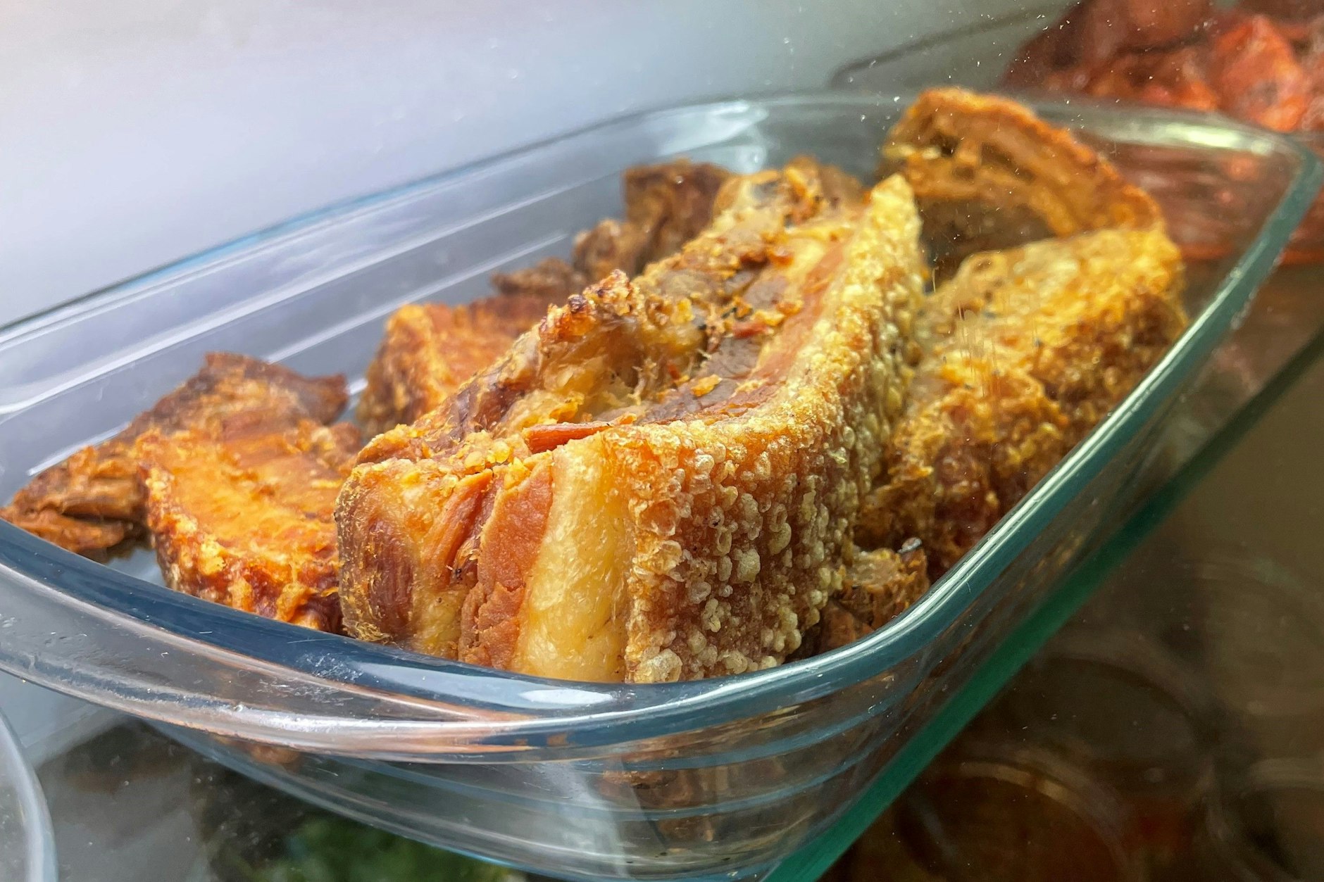 Die Knusper-Auslage hat was von <em>Open Kitchen Concept</em>: In der Vitrine kann man sich die Grundzutaten genau ansehen.