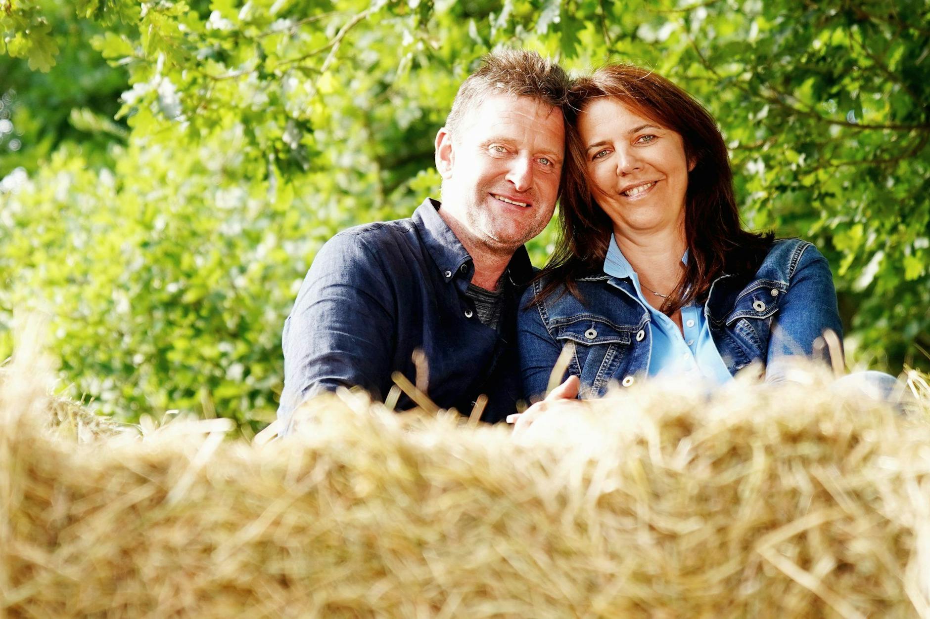 Haben sich bei „Bauer sucht Frau“ ineinander verliebt: Mandy und Michael.