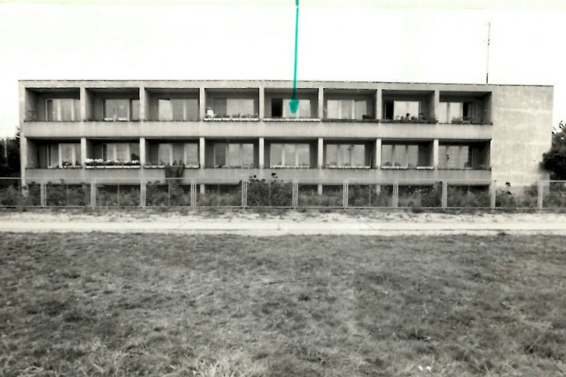 Der Tatort: das Wohnheim des Kombinats Industrielle Mast in Bernau.&nbsp;