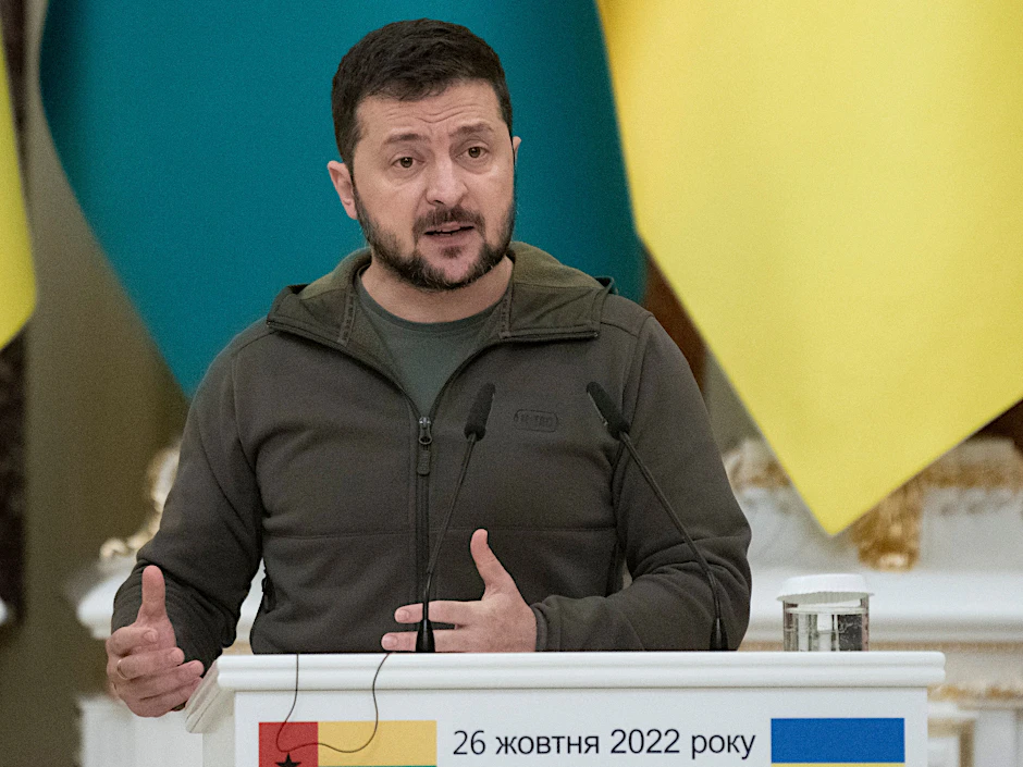 &nbsp;Der ukrainische Präsident Wolodymyr Selenskyj