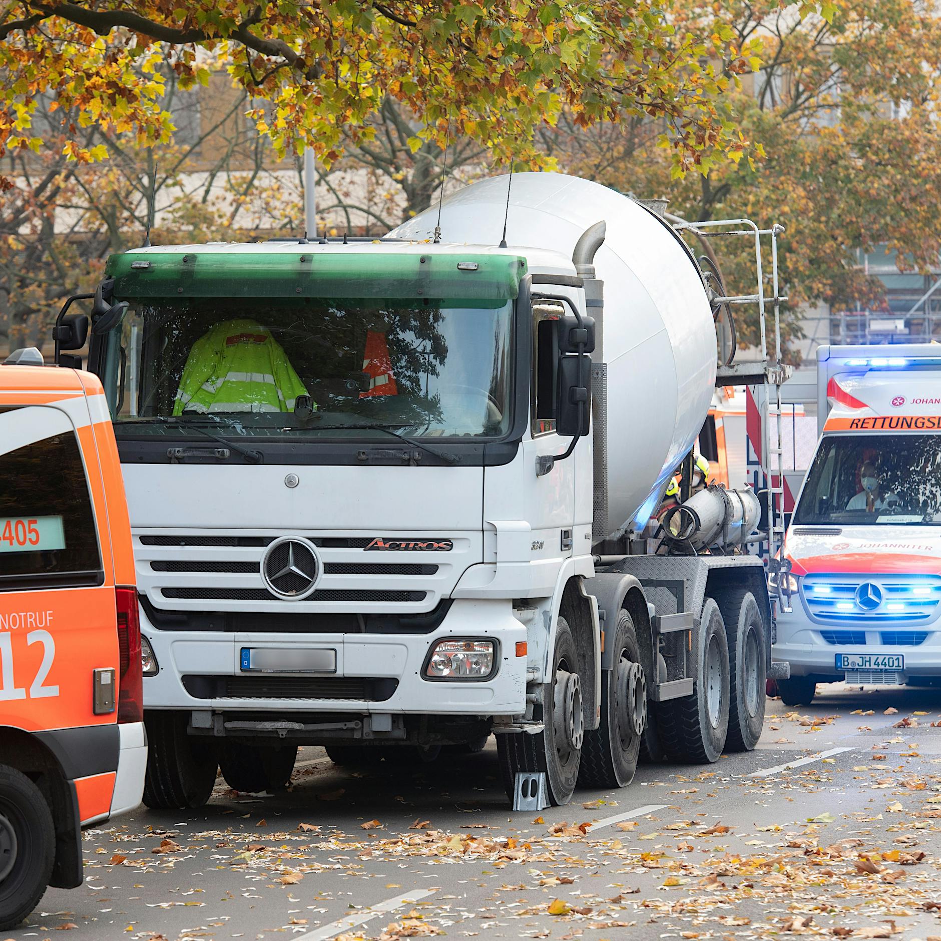Angriff auf Betonmischer-Fahrer in Berlin: Tatverdächtiger soll in Psychiatrie