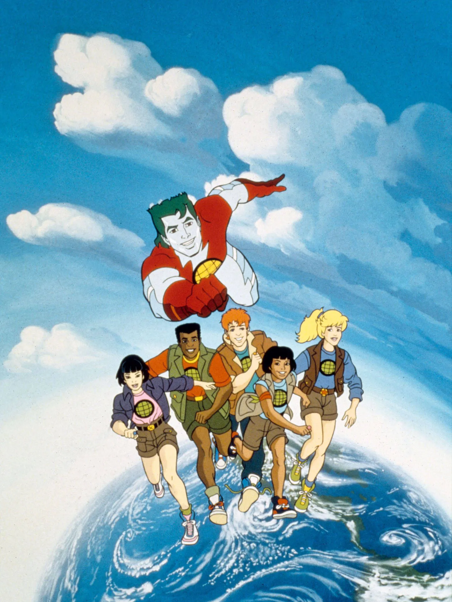 Zeichentrick-Held: Captain Planet rettet mal wieder die Welt