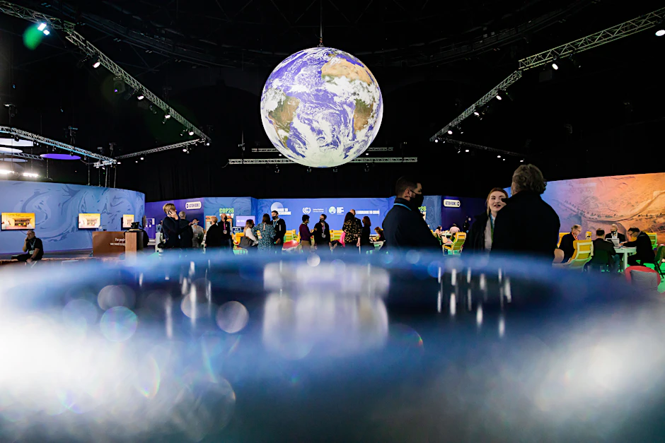 UN-Klimakonferenz COP26 in Glasgow, 2021.