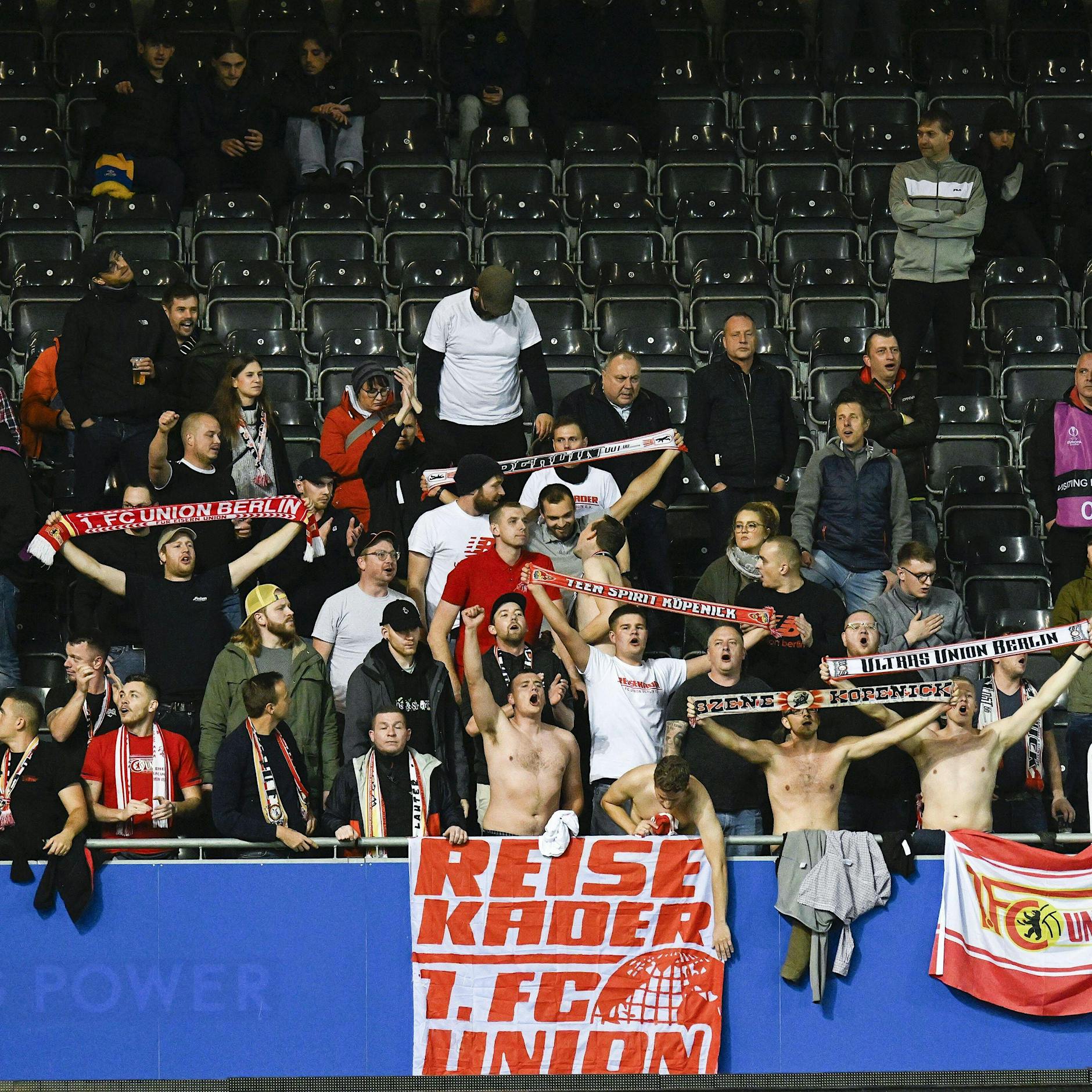Mittendrin, obwohl sie draußen sein müssten: Wo ein Union-Fan ist, ist auch ein Weg!