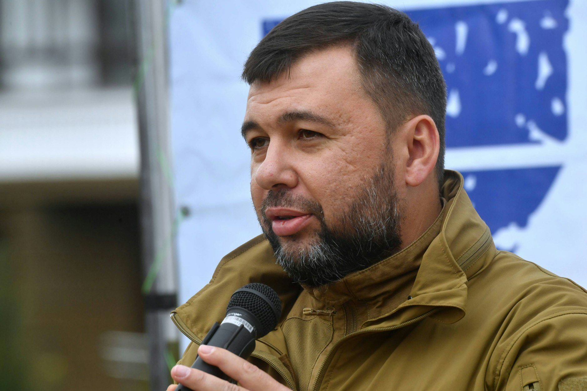 Der Donezker Separatistenführer Denis Puschilin.