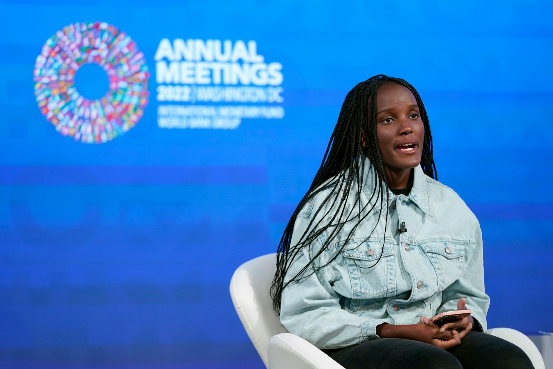 Klimagerechtigkeitsaktivistin Vanessa Nakate aus Uganda.