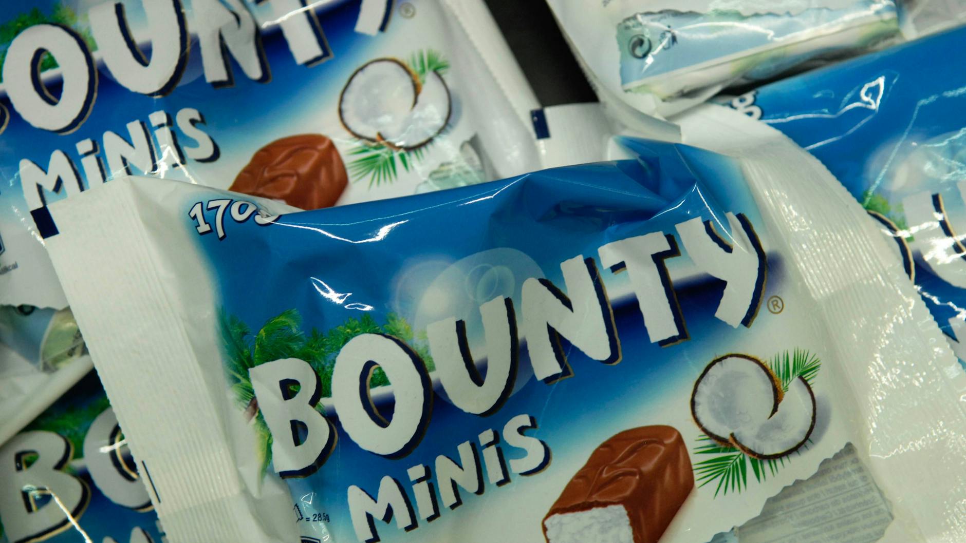 In Großbritannien ist Bounty offenbar nicht sonderlich beliebt.
