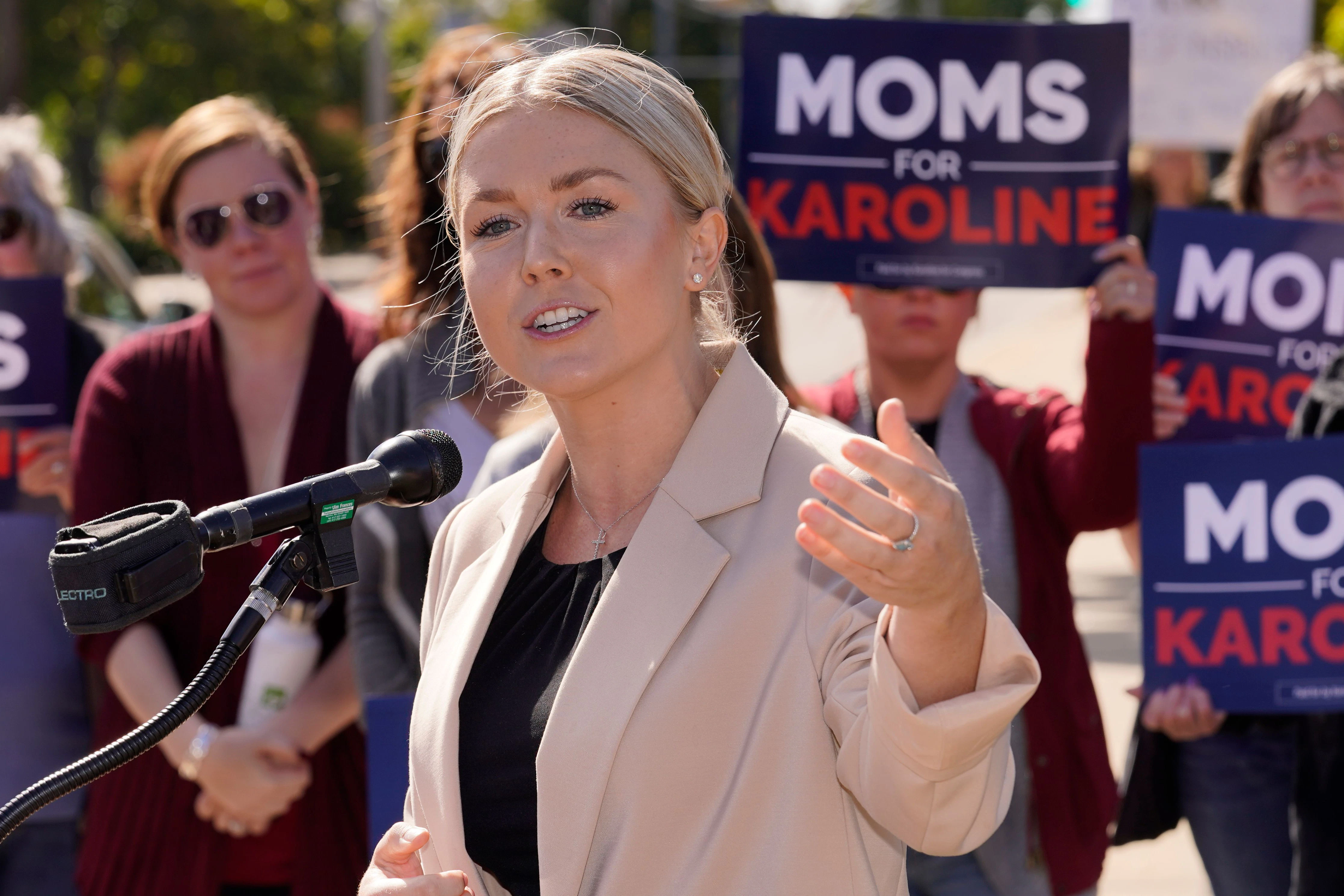 Die trumpistische Kandidatin&nbsp;Karoline Leavitt.