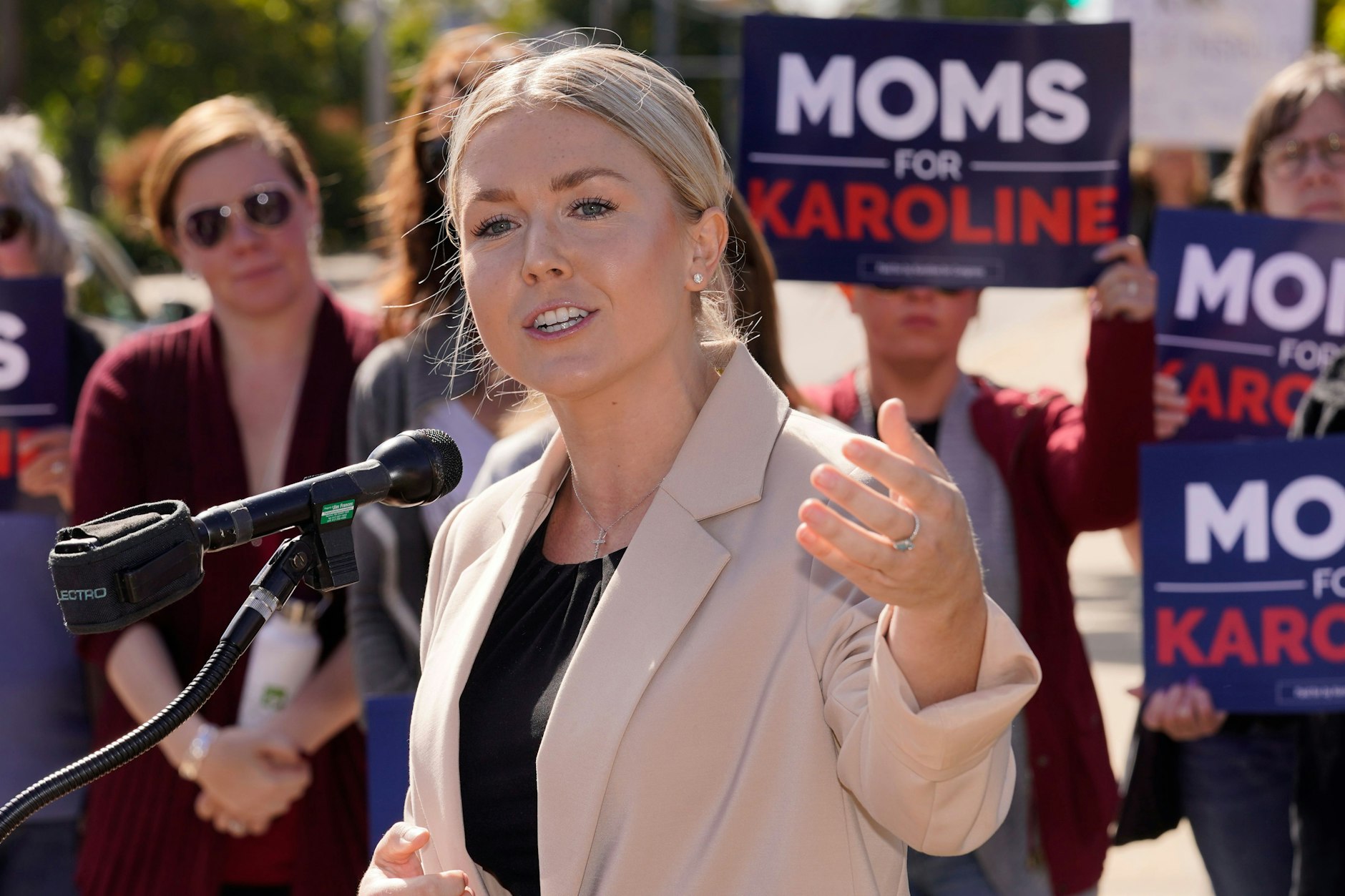 Die trumpistische Kandidatin&nbsp;Karoline Leavitt.