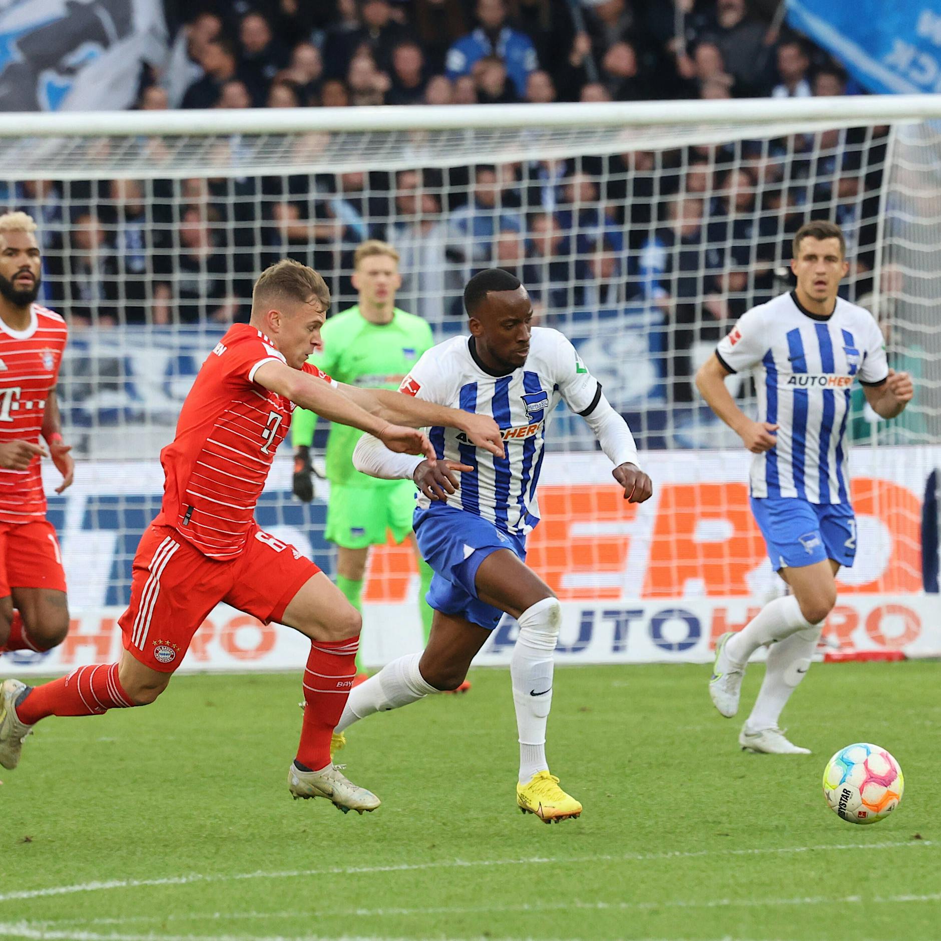 Die Aufholjagd von Hertha BSC wird gegen den FC Bayern nicht belohnt