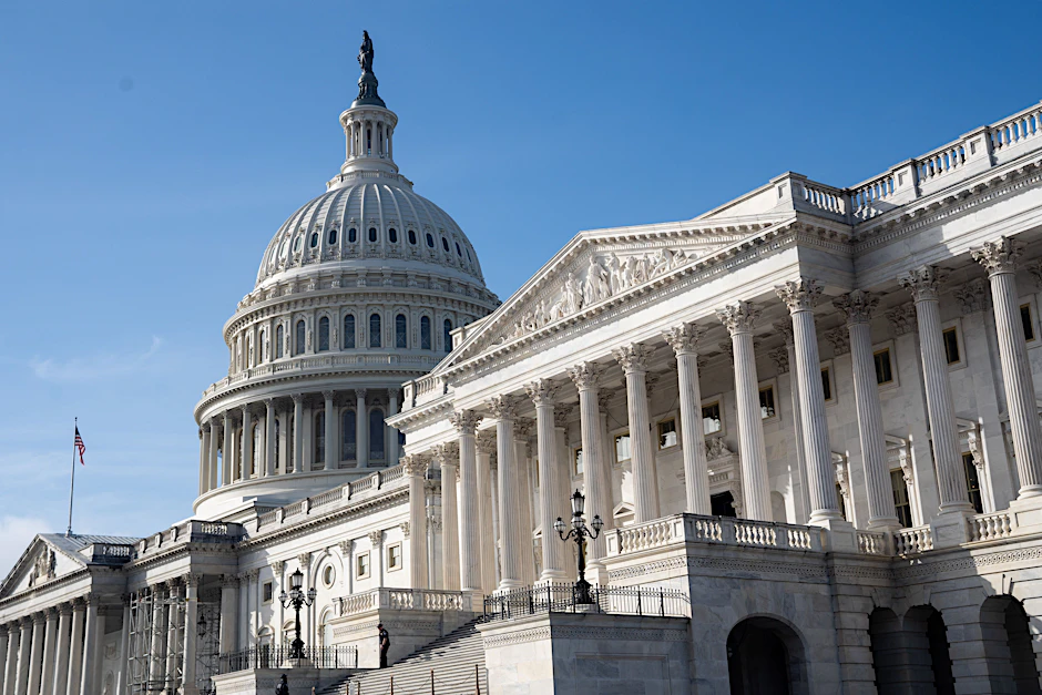 USA, Washington, D. C.: das US-Kapitol.