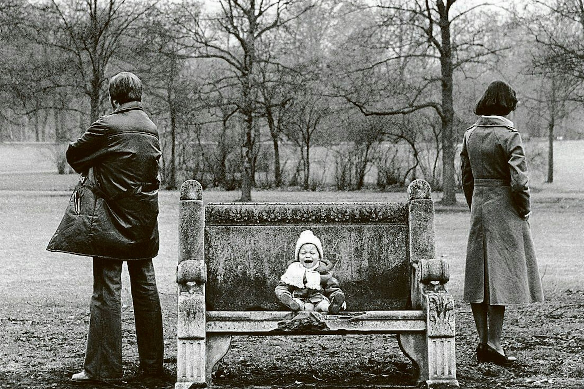 Damals wie heute: Wenn Eltern sich nichts mehr zu sagen haben, leidet das Kind.