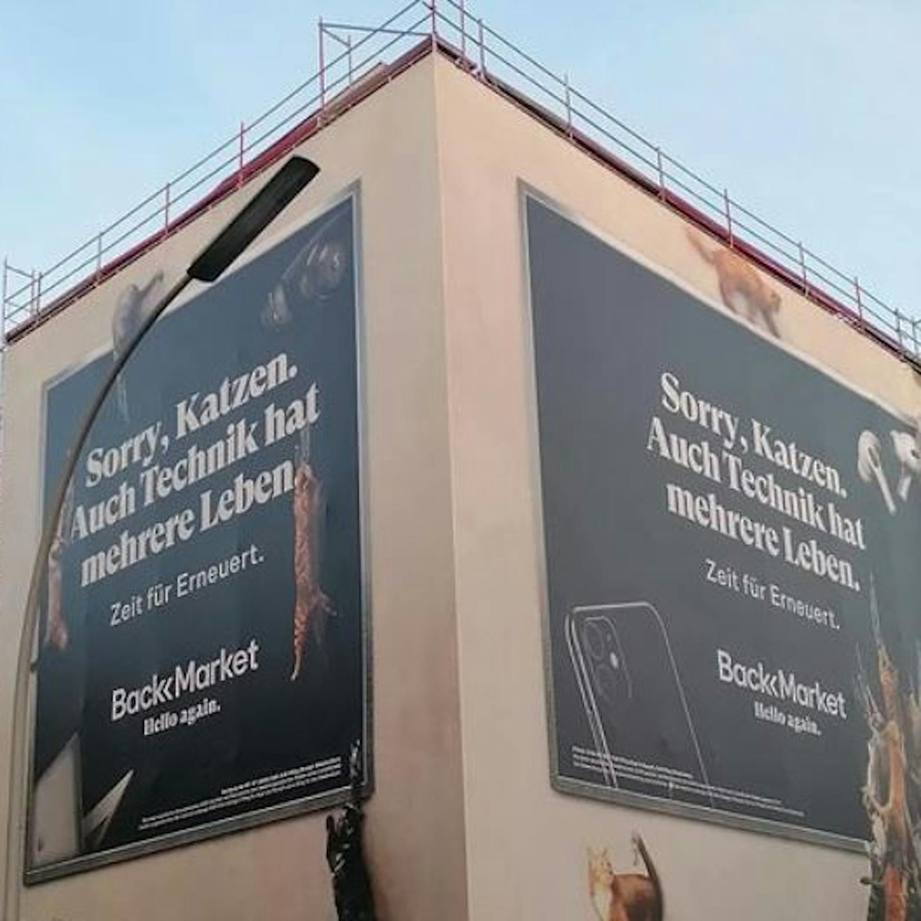 Irrer Werbe-Streit um dieses Wohnhaus! In der Sonnenallee sitzen die Mieter im Dunkeln