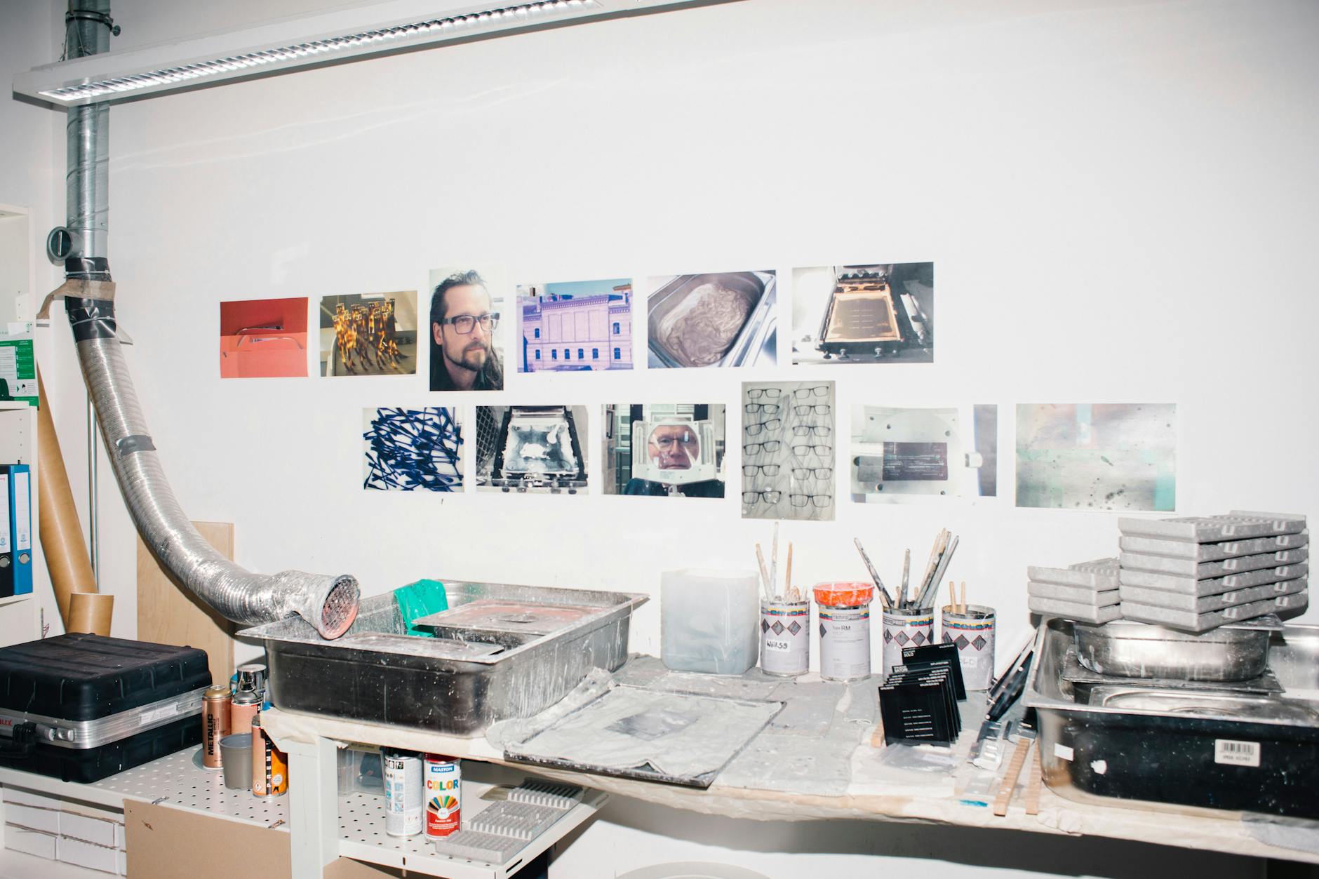 Mit Liebe zum echten Handwerk: Hier entstehen die Brillen von Label Mykita. 