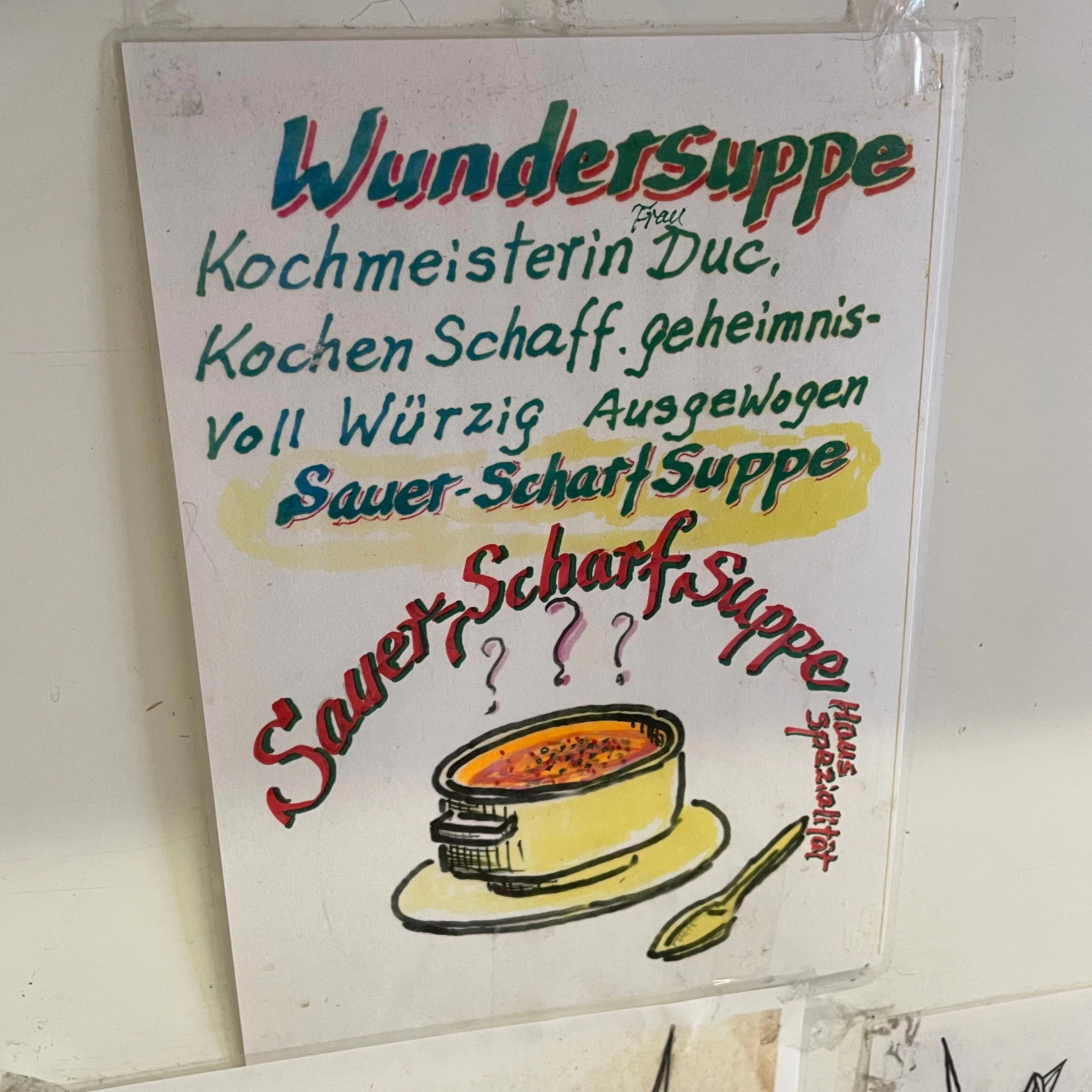 Wundersuppe zum kleinen Preis: Viele der Sprüche stammen noch vom alten Wirt Kaiza Murata.
