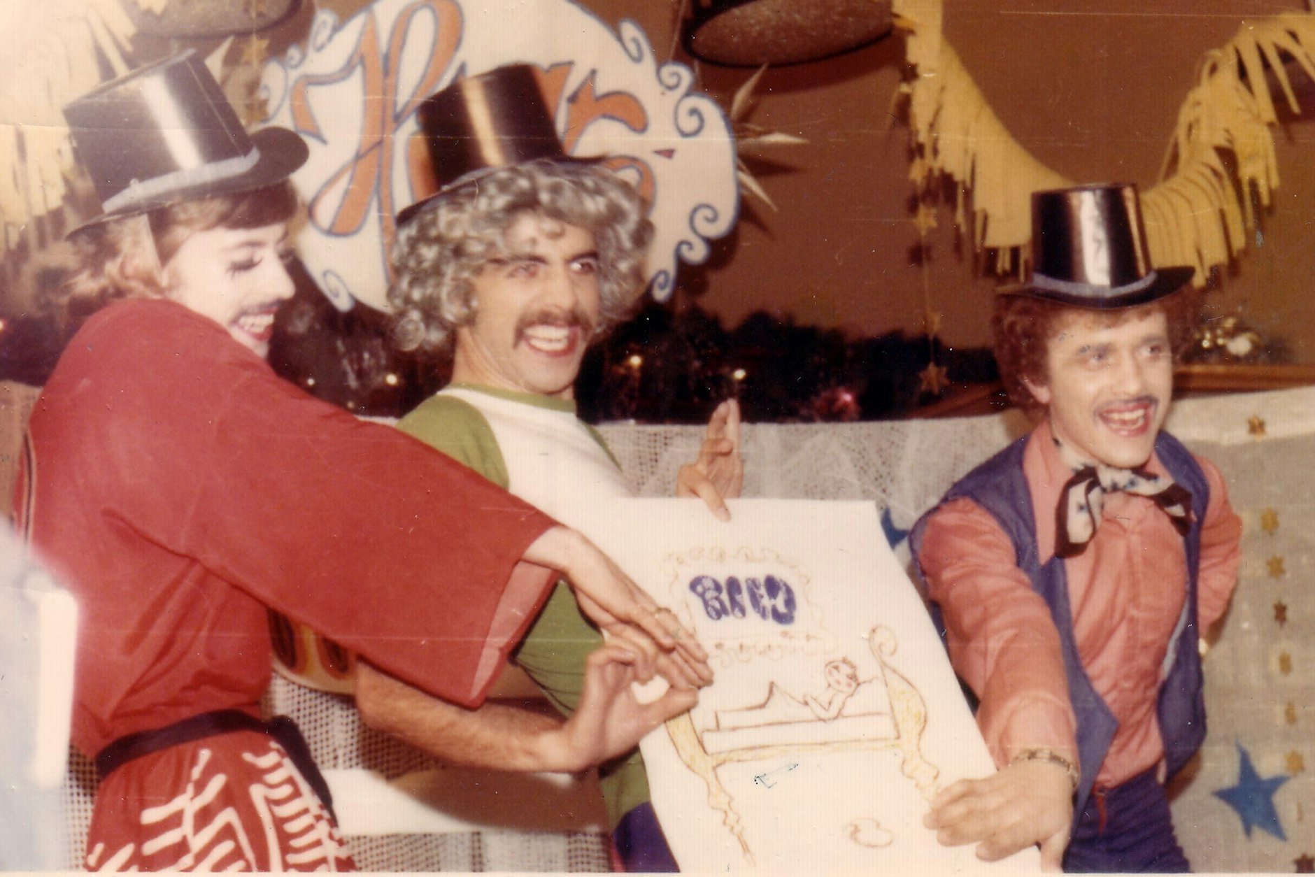 Silvester-Party der Homosexuellen Interessengemeinschaft Berlin 1974