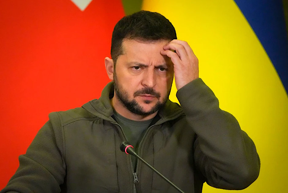 Der ukrainische Präsident Wolodymyr Selenskyj