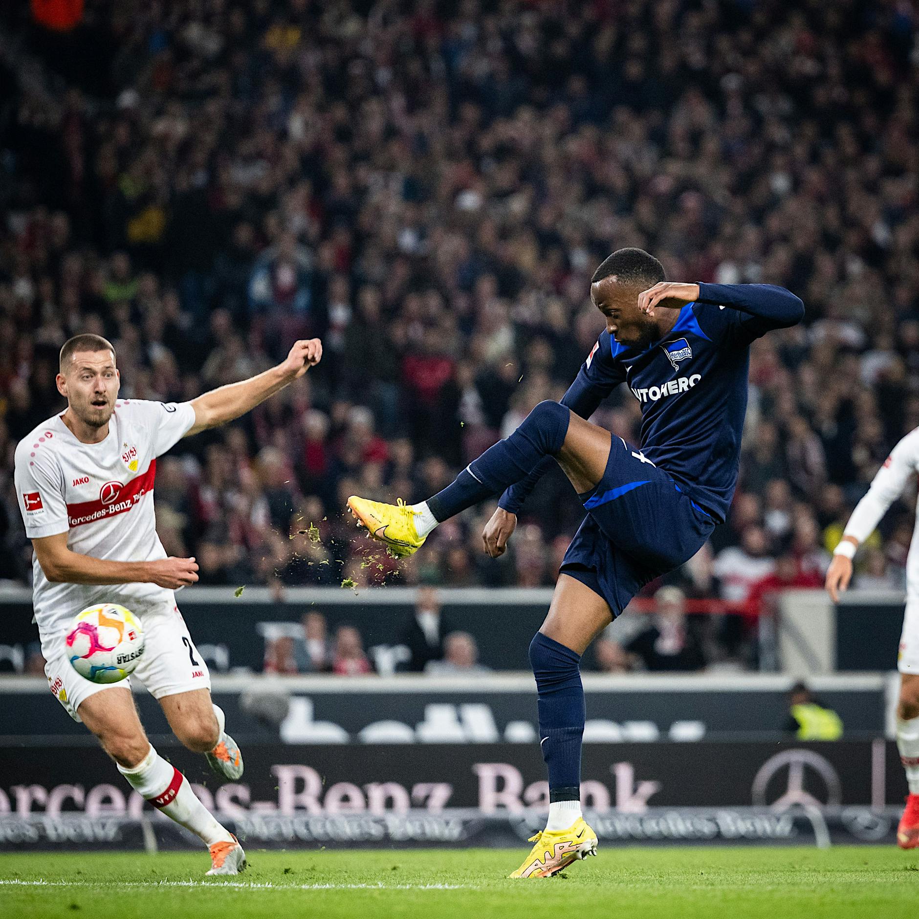 1:2 beim VfB Stuttgart: Hertha BSC unterliegt in der letzten Sekunde