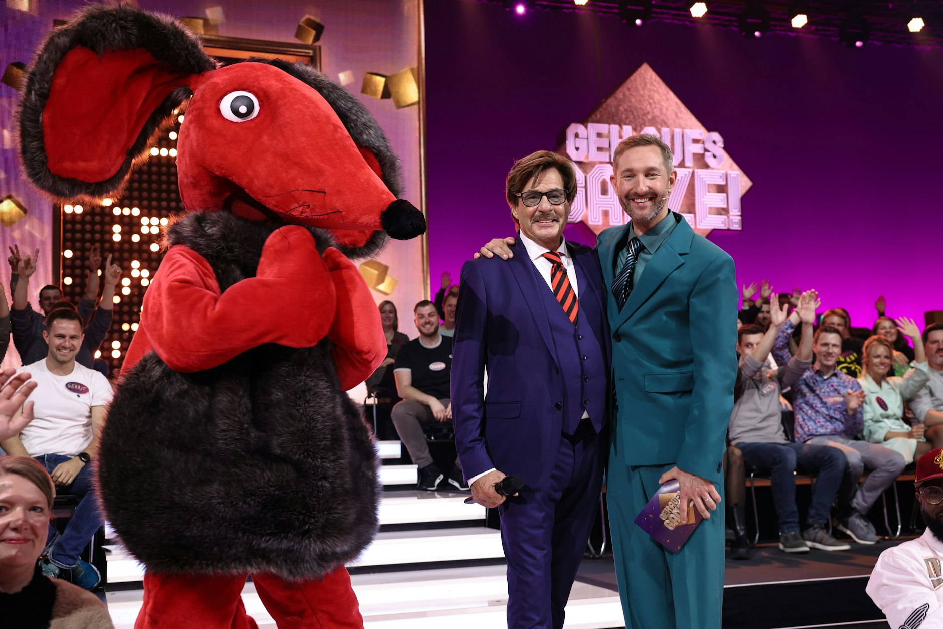 „Geh aufs Ganze!“: Der Zonk, Jörg Draeger und Daniel Boschmann (v.l.) kehren wieder zurück.