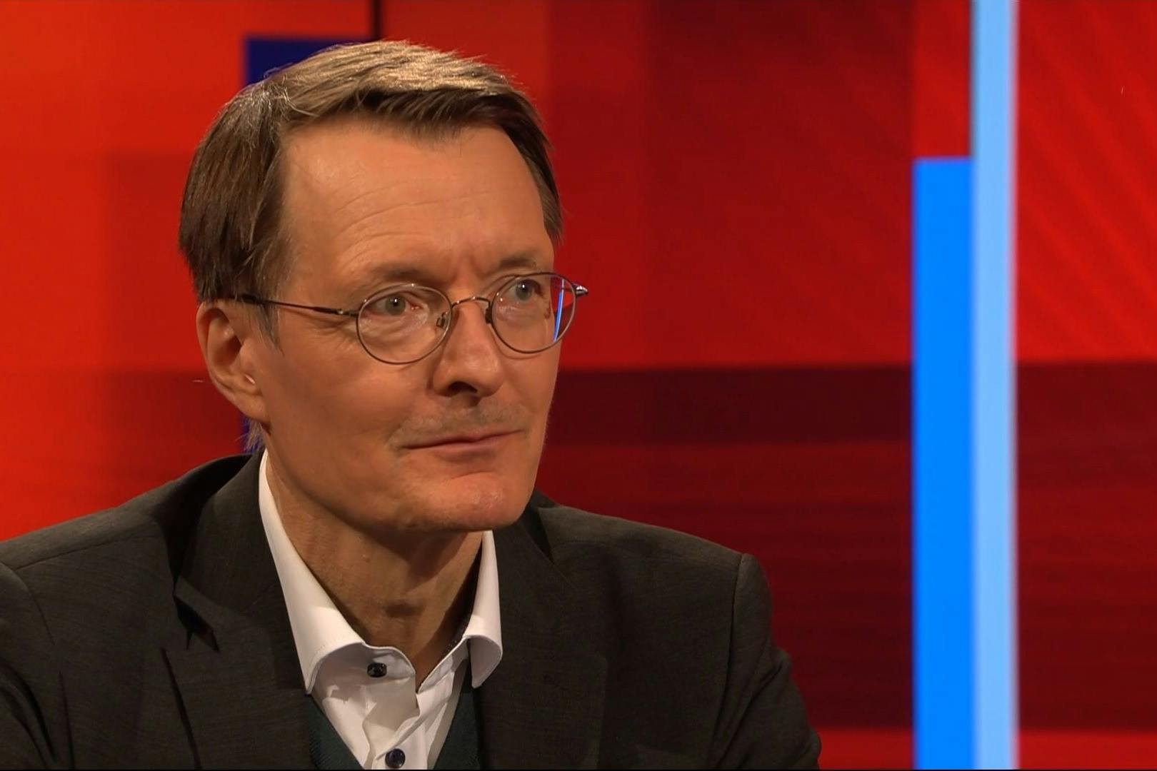 Karl Lauterbach in der ARD am 7. November 2022