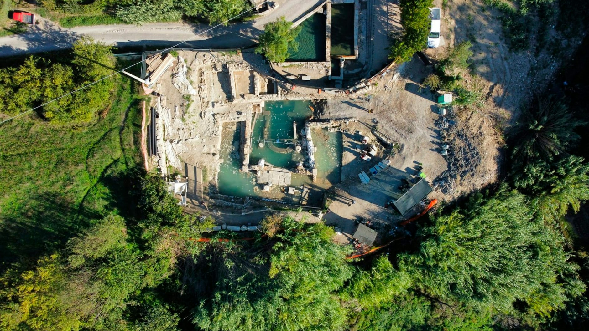 Die Ausgrabungsstätte in San Casciano dei Bagni soll Ort für ein neues Museum werden.&nbsp;