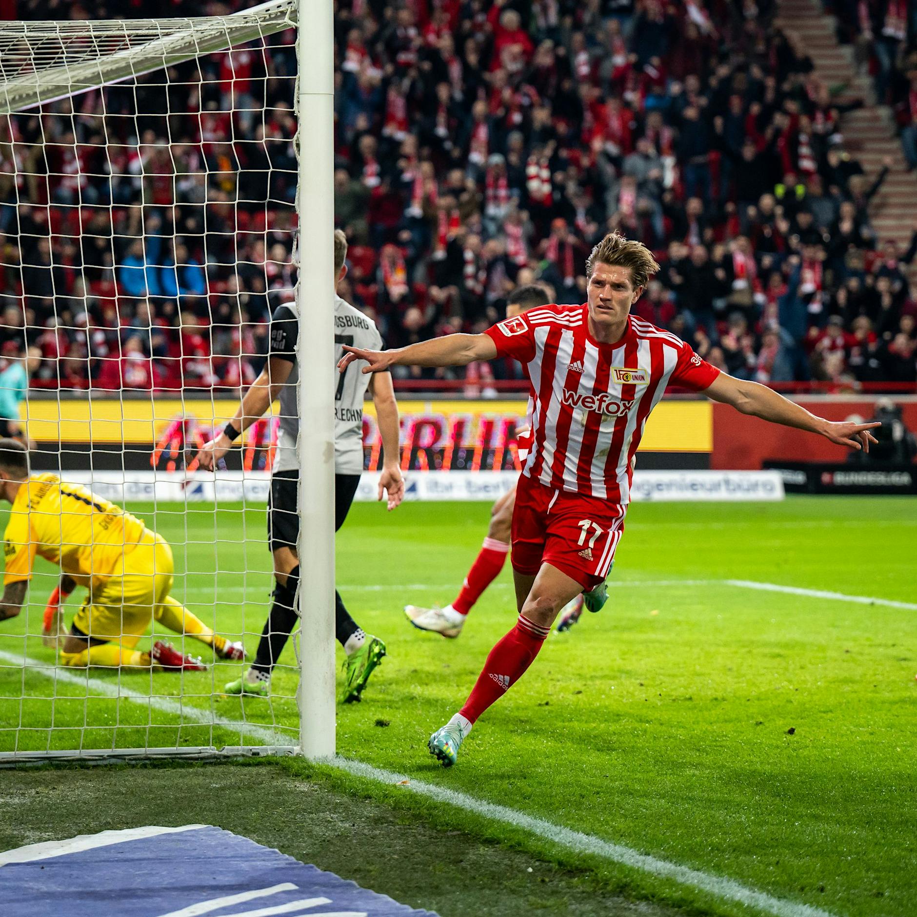 Der 1. FC Union kommt über ein 2:2 gegen den FC Augsburg nicht hinaus