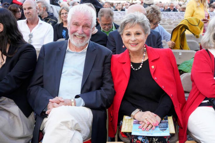 Dagmar Frederic und ihr Mann Klaus Lenk 