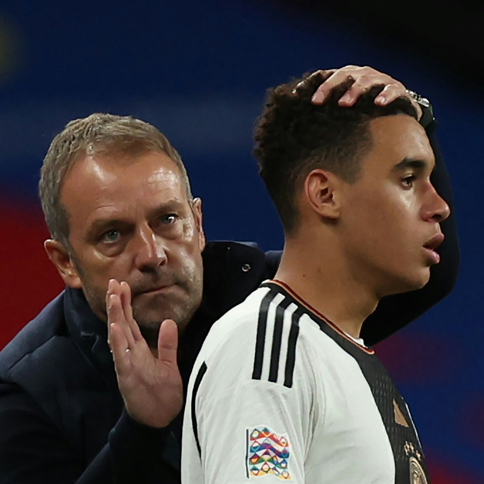 Bundestrainer Hansi Flick setzt bei der WM auf Bayerns Youngster Jamal Musiala.