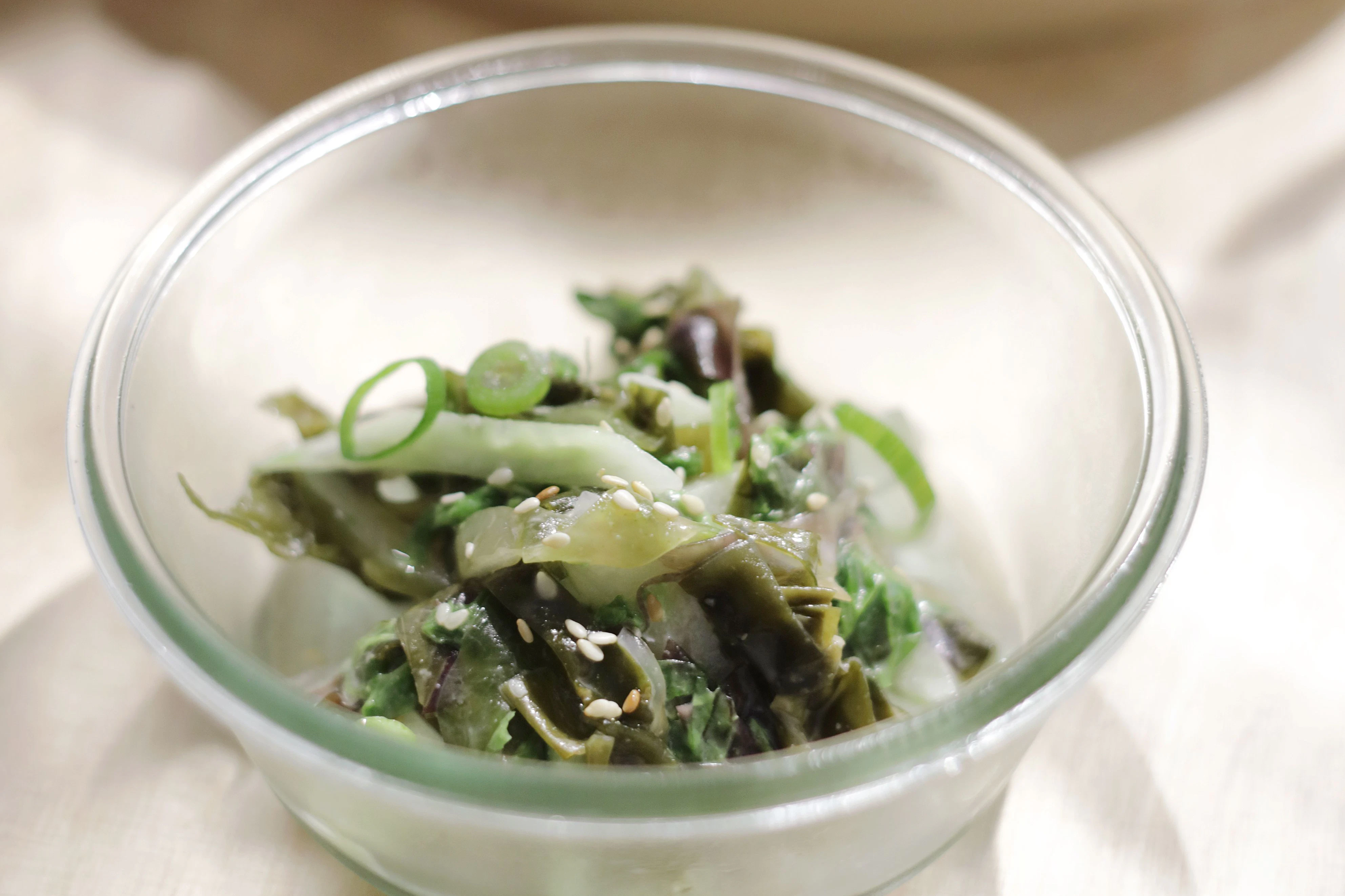 Auch ein Geheimtipp: der Algensalat.