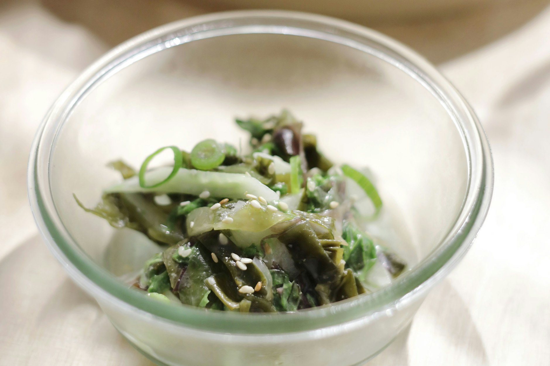 Auch ein Geheimtipp: der Algensalat.