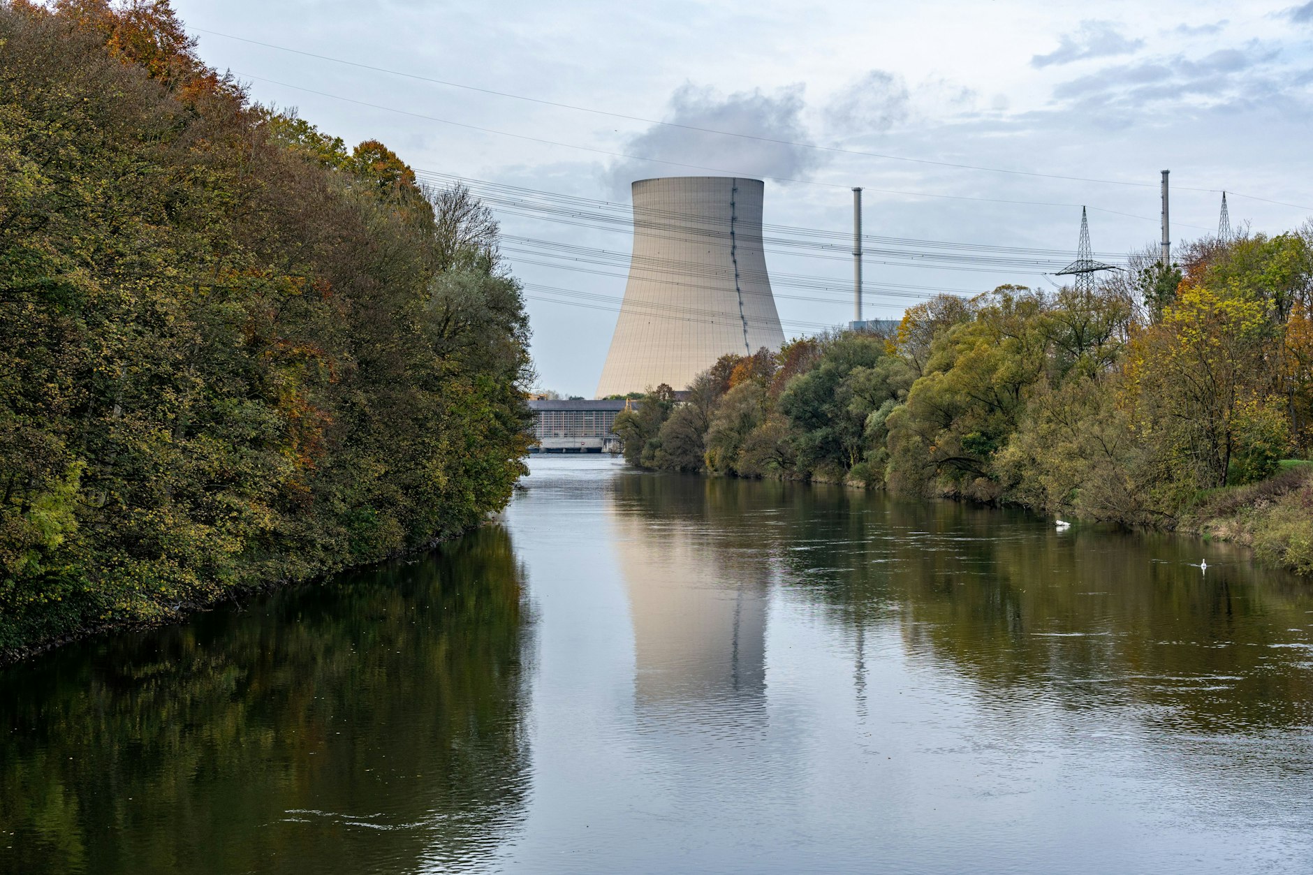 Das Atomkraftwerk Isar 2.