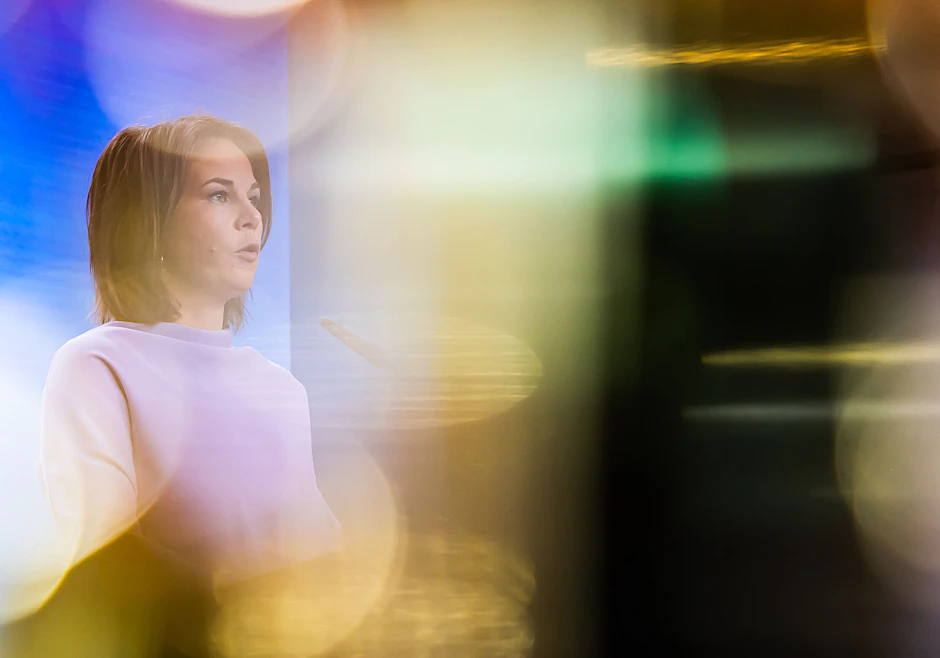 Bundesaußenministerin Annalena Baerbock (Grüne).
