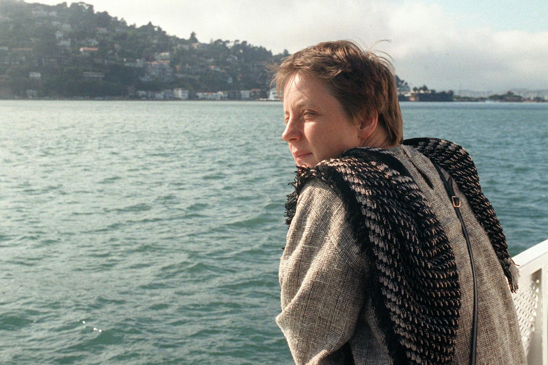 Angela Merkel auf ihrer ersten Urlaubsreise nach Amerika kurz nach der Wende.