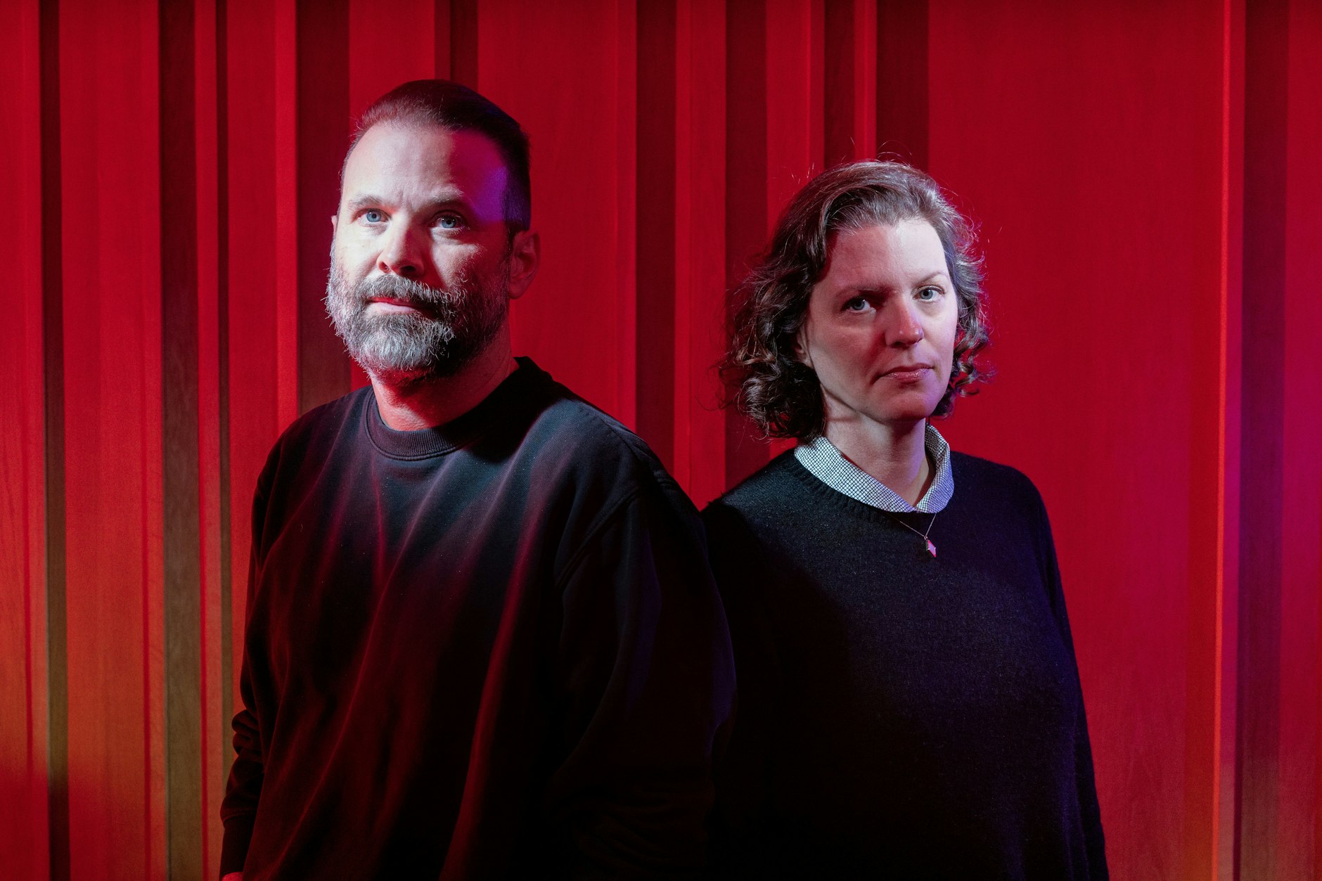 Baran bo Odar und Jantje Friese in ihrer Produktionsfirma Dark Ways in Berlin Mitte.